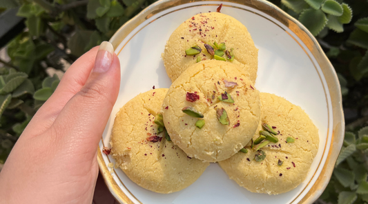 Nankhatai Recipe with Mirale Tea Masala